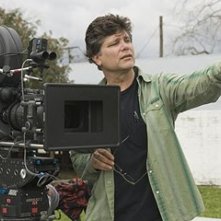 Steven Zaillian sul set del film Tutti gli uomini del re