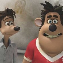 Una sequenza del film d'animazione Giù per il tubo