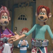 Una scena del film Giù per il tubo