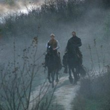 Edward Speleers e Jeremy Irons in una scena di Eragon, del 2006