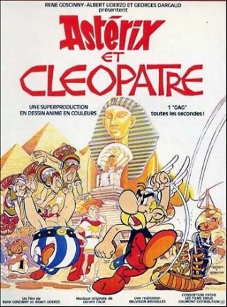 La locandina di Asterix e Cleopatra