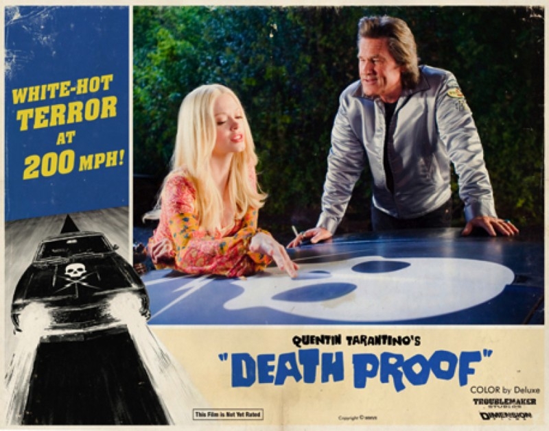 Kurt Russell E Rose Mcgowan In Una Lobbycard Promozionale Realizzata Per Death Proof Uno Dei Due Episodi Di Grind House 35020