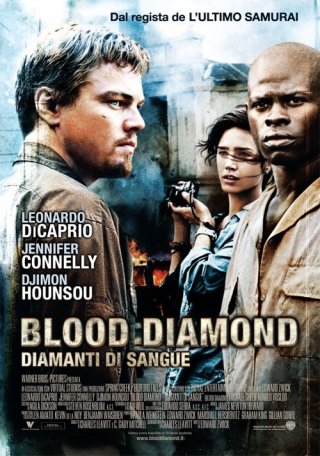 La locandina italiana di Blood Diamond