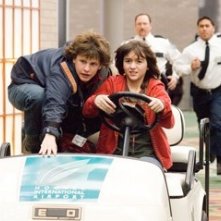 Quinn Shepard e Dyllan Christopher in una scena del film Mi sono perso il Natale