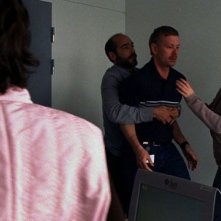 Una scena del film Il grande capo, diretto da Lars Von Trier nel 2006