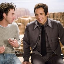 Ben Stiller e Shawn Levy sul set del film Una notte al museo