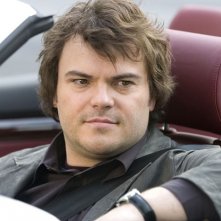 Jack Black in una scena de L'amore non va in vacanza