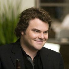 Jack Black in una scena del film una scena del film Una notte al museo