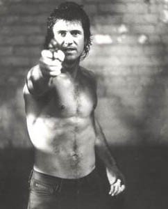 Mel Gibson in una foto promozionale del film 'Arma Letale'