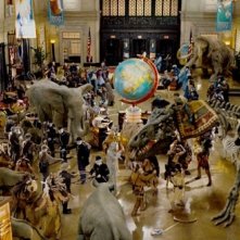 Una scena del film Una notte al museo