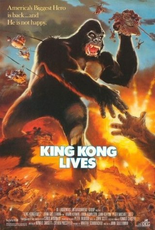 La locandina di King Kong 2