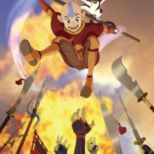 Un'immagine promozionale della serie 'Avatar: La leggenda di Aang'