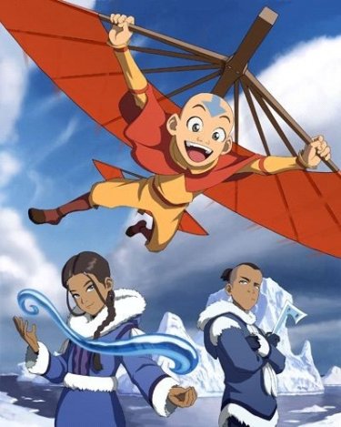 Un'immagine promozionale della serie 'Avatar: The Last Airbender'