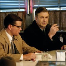 Matt Damon e Alec Baldwin in una scena del film The Good Shepherd