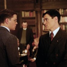 Matt Damon e Billy Crudup in una scena del film The Good Shepherd