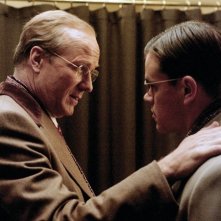 Matt Damon e William Hurt in una scena del film The Good Shepherd