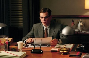 Matt Damon in una scena del film The Good Shepherd