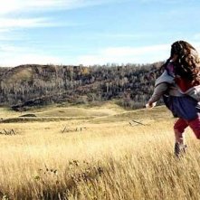 Jodelle Ferland in una sequenza di Tideland