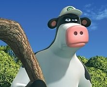 Otis che gioca a golf