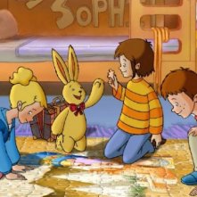 Una scena del film Felix e la macchina del tempo (Felix 2 - Der Hase und die verflixte Zeitmaschine)