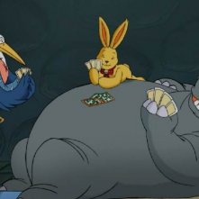 Giochi di carte in una scena del film Felix e la macchina del tempo