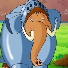 Un simpatico elefante nel film Felix e la macchina del tempo