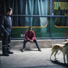 Una sequenza del film Le luci della sera