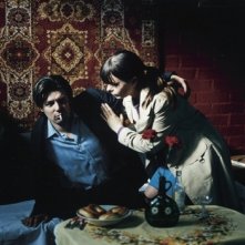 Due protagonisti del film Le luci della sera