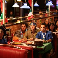 Nicolas Vaporidis in una scena del secondo capitolo di Notte prima degli esami