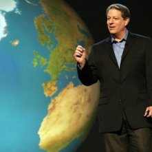 Al Gore in una scena del documentario Una scomoda verità