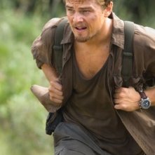 Leonardo DiCaprio in una scena del film Blood Diamond