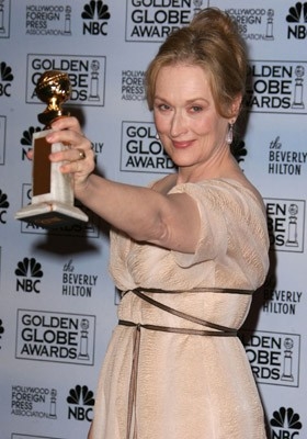 Meryl Streep premiata per Il diavolo veste Prada ai Golden Globes 2007