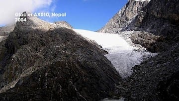 Una scena del documentario ambientalista Una scomoda verità