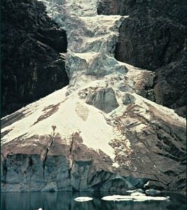 Una scena del documentario Una scomoda verità con Al Gore