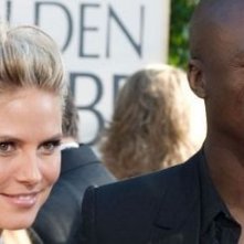 Heidi Klum e Seal, ospiti ai Golden Globes 2007