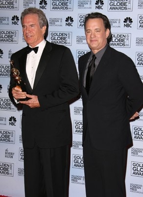 Tom Hanks Con Warren Beatty Premiato Ad Honorem Ai Golden Globes 2007 35828