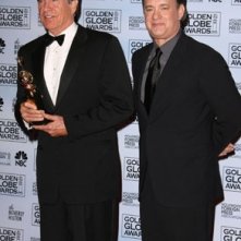 Tom Hanks con Warren Beatty, premiato ad honorem ai Golden Globes 2007