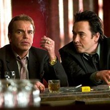 Thornton e Cusack in una scena del film The Ice Harvest