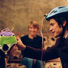 Gael García Bernal e Charlotte Gainsbourg in una scena del film The Science of Sleep