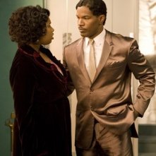 Jamie Foxx con Jennifer Hudson in una scena di Dreamgirls