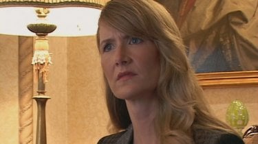 La fascinosa Laura Dern in una scena di Inland Empire