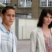 Rafi Gavron e Juliette Binoche in una scena di Complicità e sospetti
