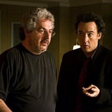 Ramis e John Cusack sul set del film The Ice Harvest