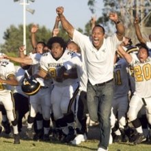 Dwayne Johnson in una immagine del film La gang di Gridiron