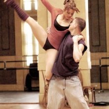 Channing Tatum e Jenna Dewan in una scena di Step Up