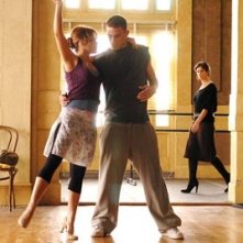 Channing Tatum e Jenna Dewan in una scena di Step Up