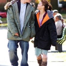 Channing Tatum e Jenna Dewan in una scena di Step Up