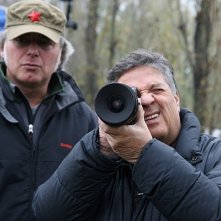 Renato Pozzetto sul sel del film Un amore su misura