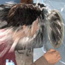 Una scena del film E guardo il mondo da un oblò