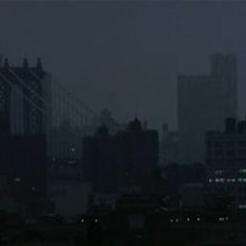 19.	Stacco su una panoramica di New York.